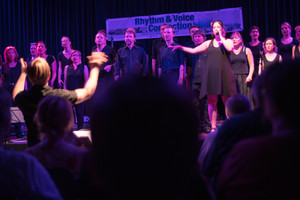 Vorschau: Rhythm & Voice Connection, Jubiläumskonzert am 04.07.2015 im Goldbekhaus. Foto by Bert Beyers.