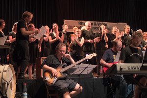 Vorschau: Rhythm & Voice Connection, Jubiläumskonzert am 04.07.2015 im Goldbekhaus. Foto by Bert Beyers.